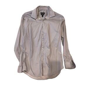 Kenneth Cole Slim Fit Button Down Long Sleeve Shirt Mens M